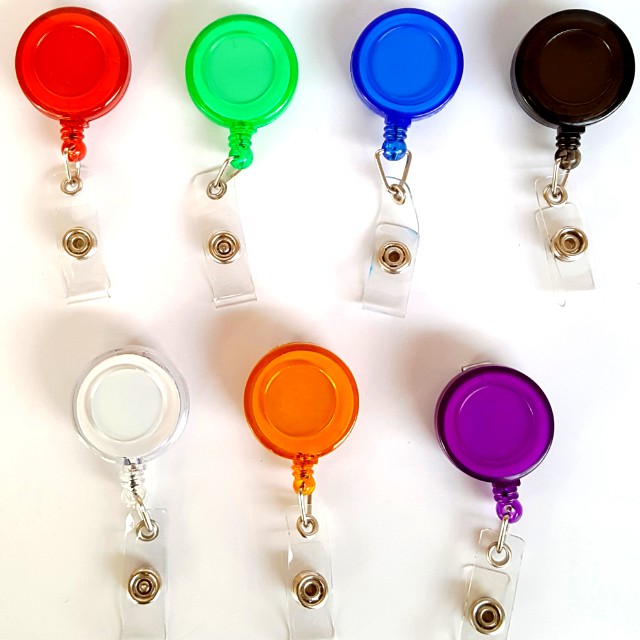 

yoyo id card transparan warna warni bandul idcard yoyo