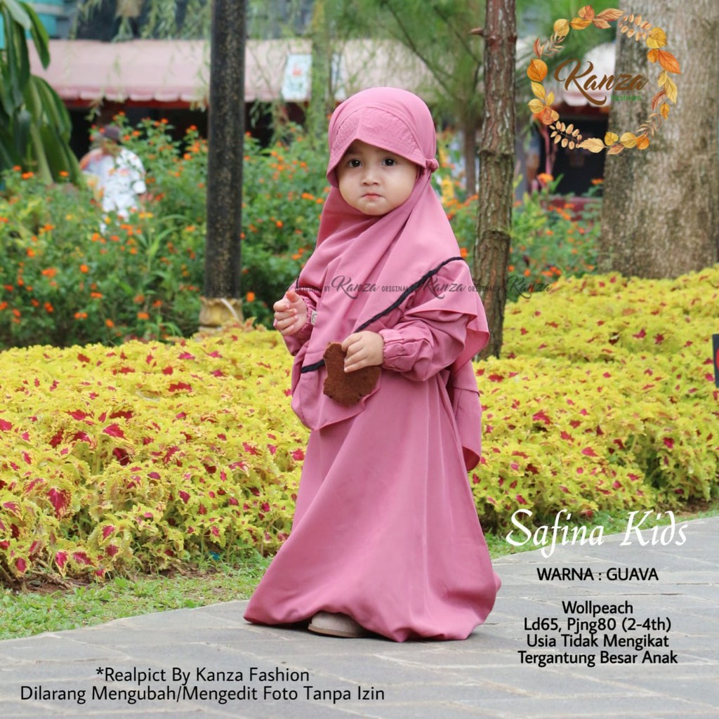 Safina Kids Couple  Adik  Kakak  Baju  Gamis  Anak 