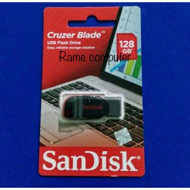 FD SANDISK 128GB ORIGINAL USB FLASH DRIVE  FLASHDISK UFD RESMI