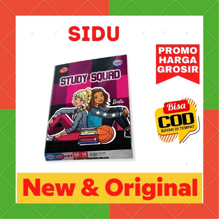 

Buku Tulis Sidu Barbie 58 Lembar Notebook
