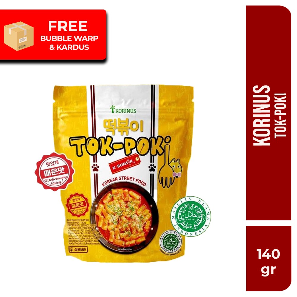 

(Ready Stok) K - Bunsik Tokpoki / Tteokbokki / Toppoki / Halal MUI