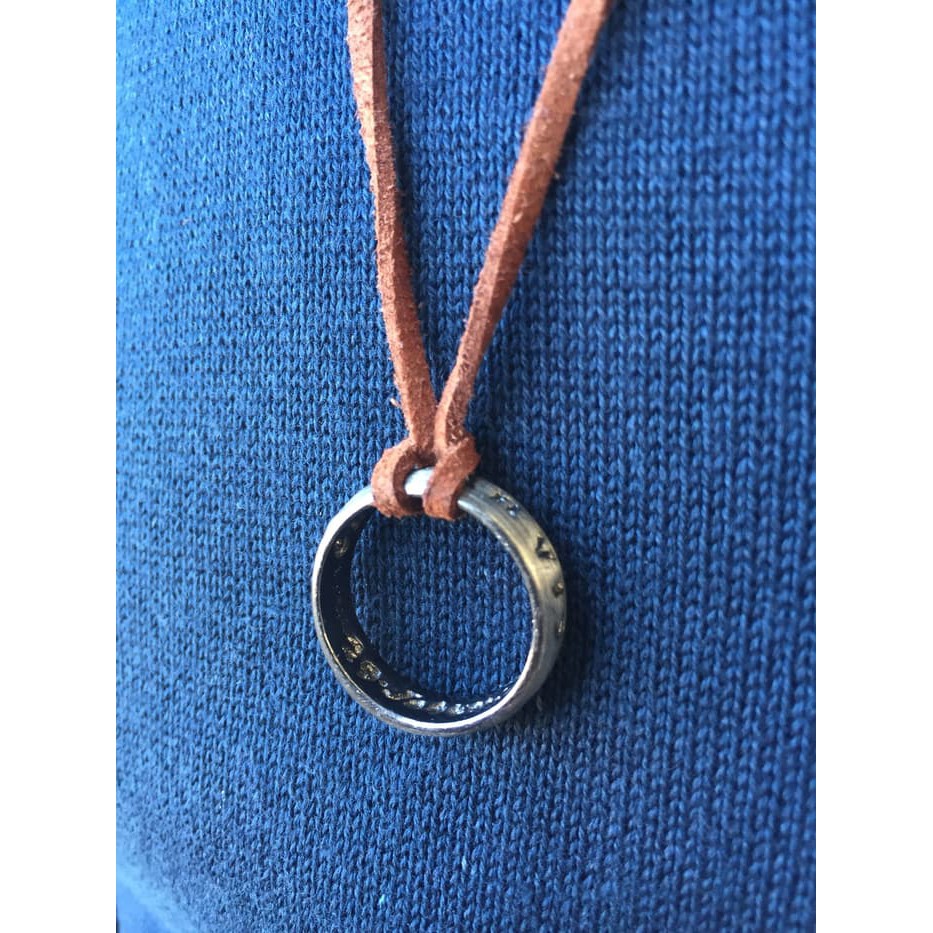 Jual Kalung Uncharted 4 playstation PS4 Nathan Drake Sic Parvis Magna Ring Berkualitas