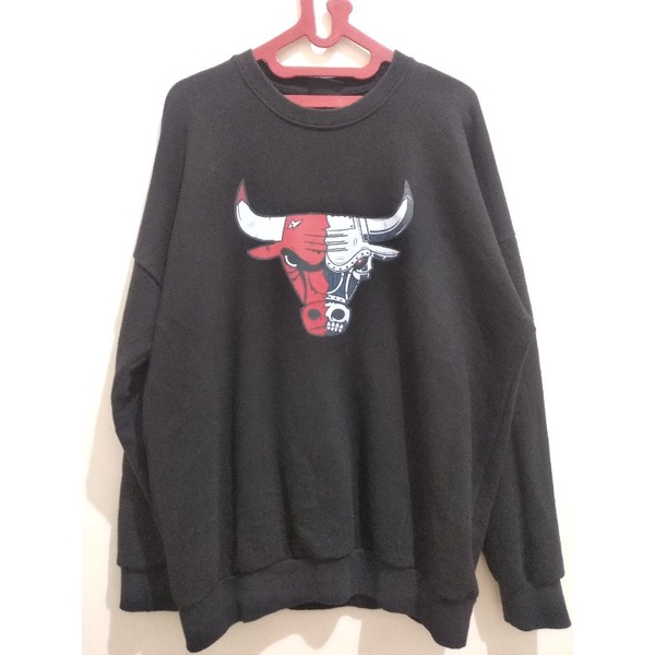 crewneck sweater Hoodie Chicago Bulls Terminator second original