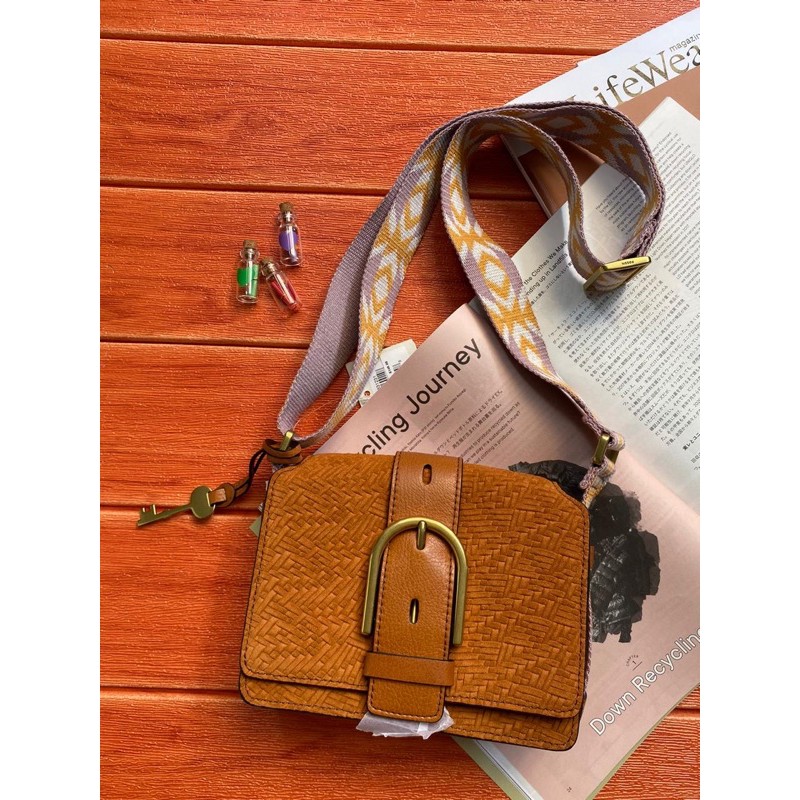 wiley crossbody tan brown willey