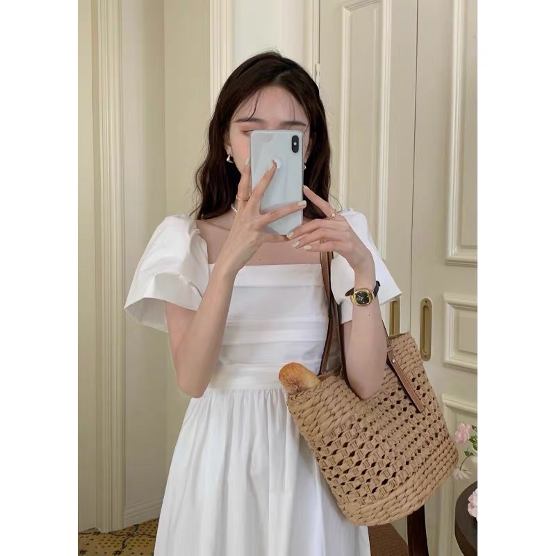 TERUSAN DRESS IMPORT GAUN PANJANG WANITA KOREAN MX539