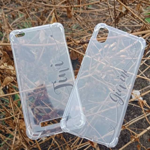 

Soft case transparant (tulisan/gambar)