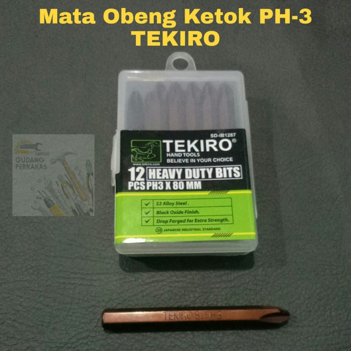 F176757 Mata Obeng Ketok Ph3 Tekiro / Mata Obeng Ketok / Tekiro Hyhth10