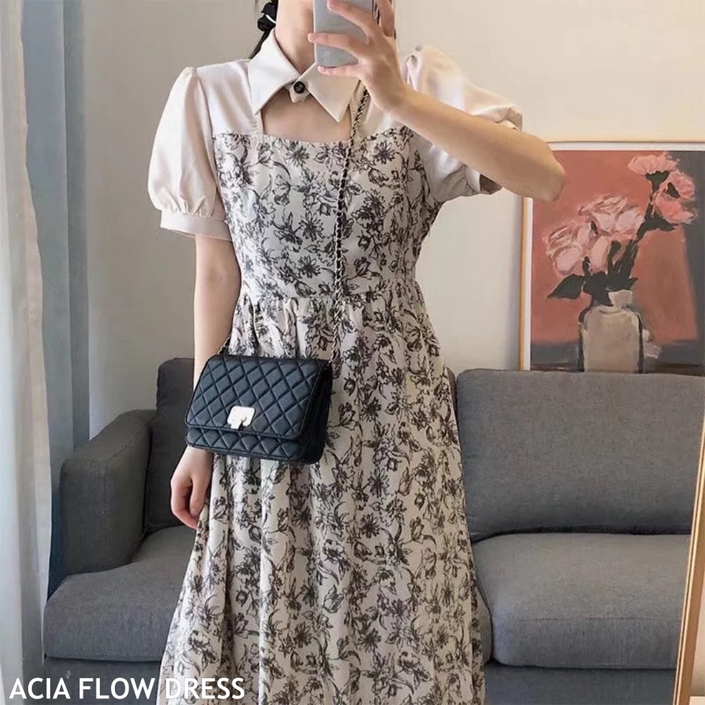 Acia flow dress - Thejanclothes