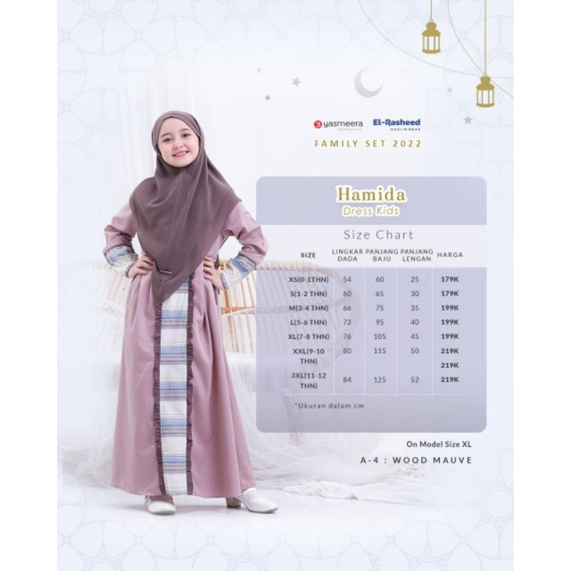 Yasmeera Hamida Dress Kids