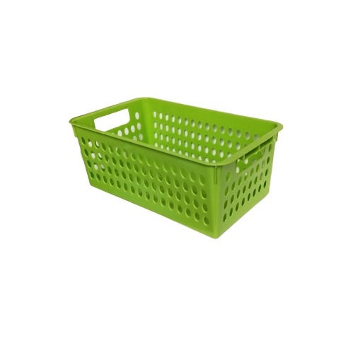 Keranjang Serbaguna Plastik Storage Desk Box KR02 Tempat Kotak Food Grade Penyimpanan Makanan Aksesoris Baju Mini Organizer Container Murah