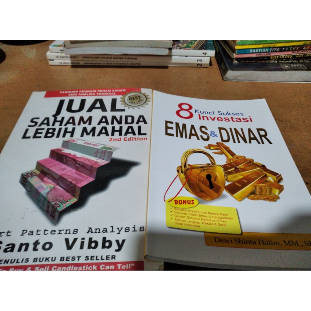 Jual saham anda lebih mahal & 8 kunci sukses Investasi emas dan dinar