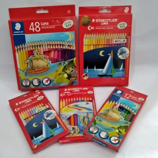 

Alat Tulis Perlengkapan Mewarnai Pensil Warna Staedtler ( Watercolour Dan Coloured Pencil )