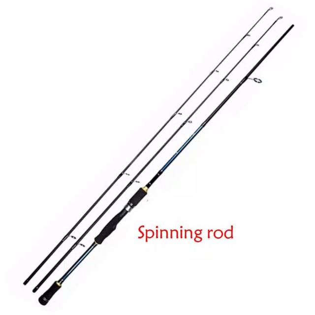 joran carbon spinning dan baitcasting casting 180 210