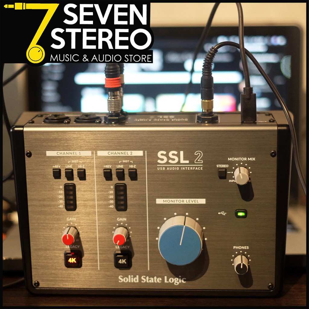 Solid State Logic SSL2 - USB Audio Interface Soundcard Recording