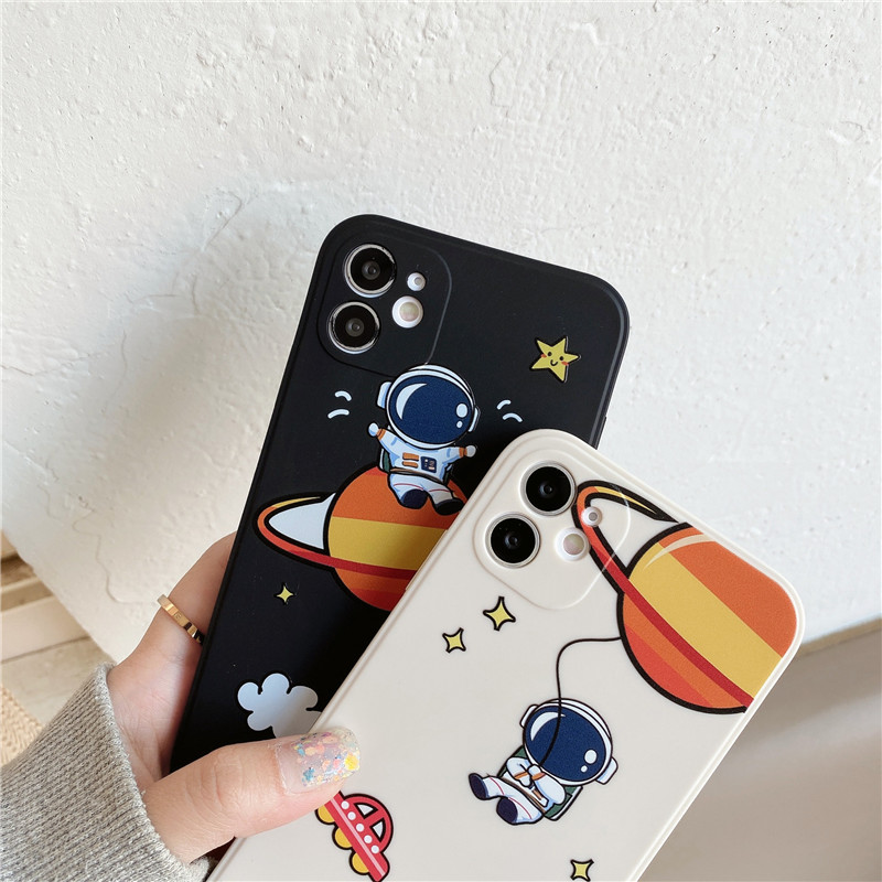 Soft Case Hp Gambar Nasa Untuk Iphone 12 / 11promax / X / Xs Max / Xr / 8 / 7 / 6 / 6splus