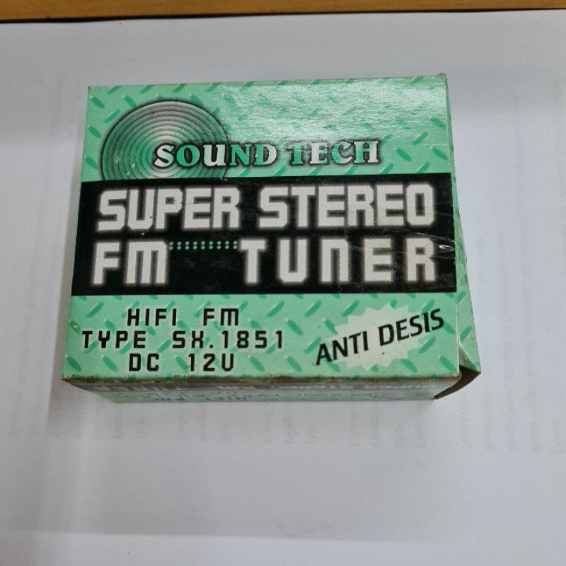 kit fm tuner 188  stereo  anti desis