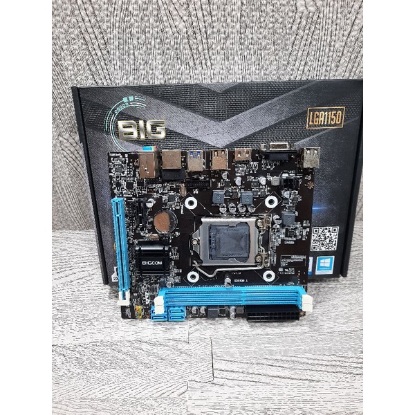 Termurah H81 BIGCOM Motherboard ( Lga 1150 ) Support Proc Generasi 4