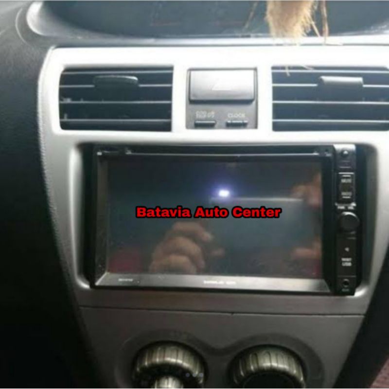 Head unit double din dvd Android Autholink fit & presisi Agya Sigra