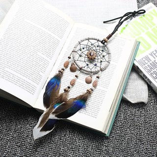 Dream Catcher Rajut Hitam Bulu Lebar Shopee Indonesia