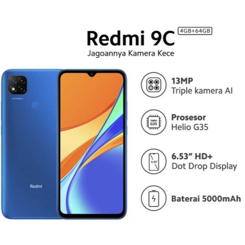 HP REDMI 9,9A,9C,9T GARANSI RESMI-1