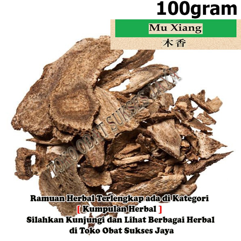 [100gram] Mu Xiang / Costus Root - [ ] - Auklandiae Lappae