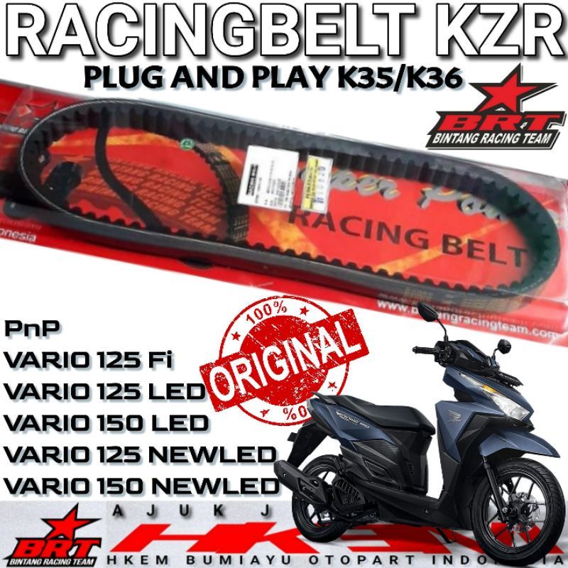 V-Belt Racing BRT Vario 125 Old Vario 150 Old Vario 125 LED Vario 150 LED Racing Original BRT