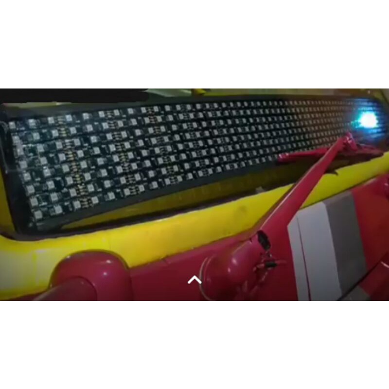 STROBO KACA DEPAN&STROBO RUNNING TEXT