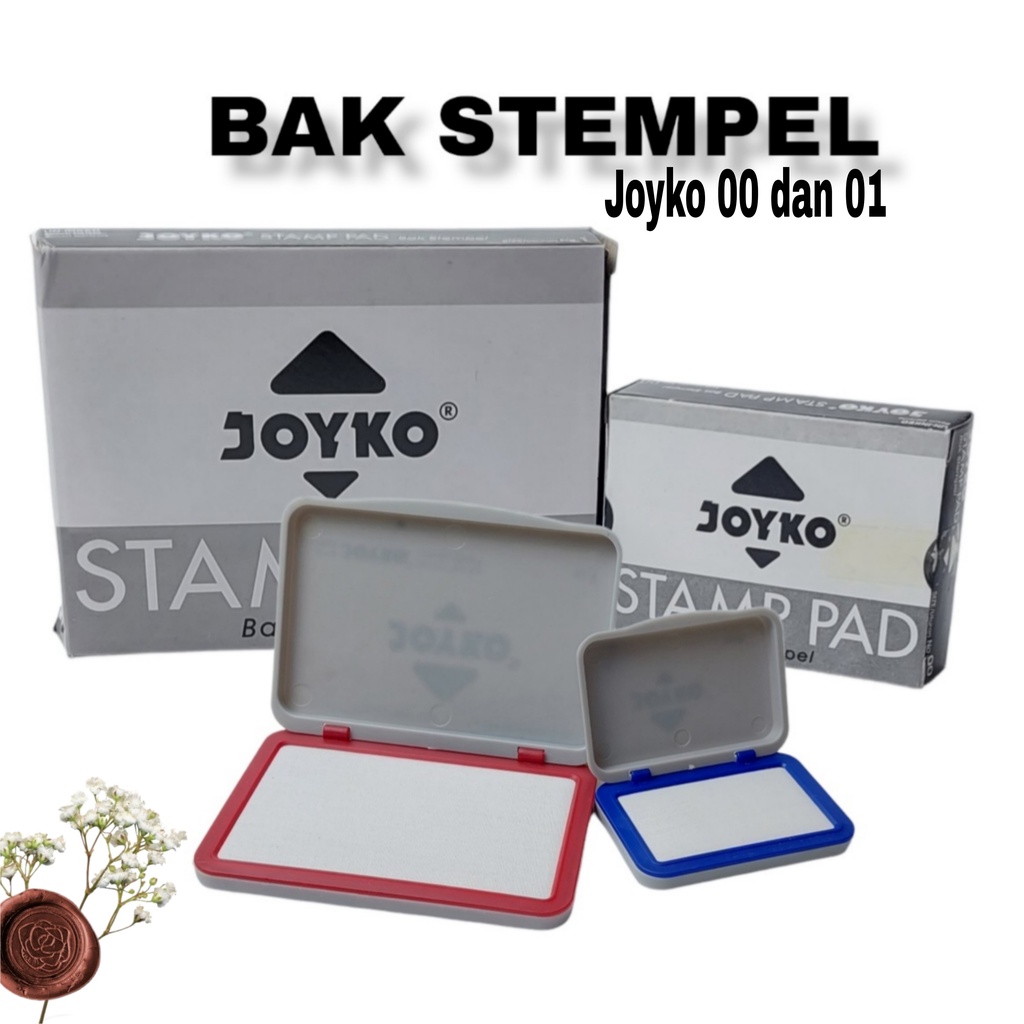 

Stam Pad / Bak Stempel / Bantalan Stempel Joyko 00 dan 01