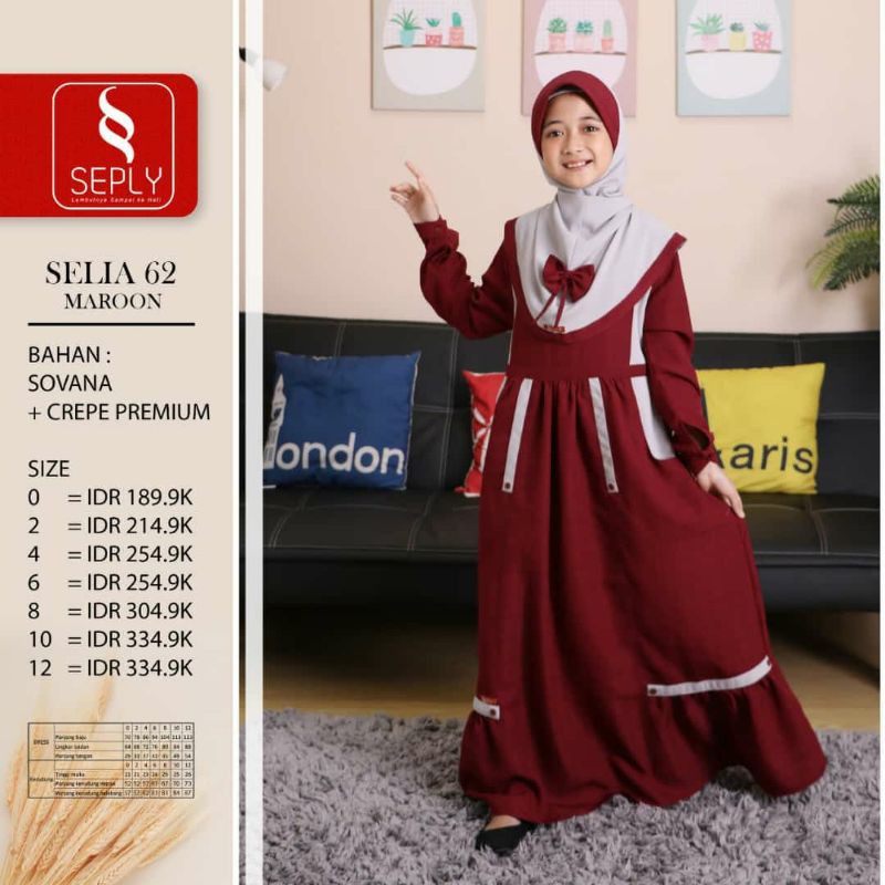 Gamis Seply Anak