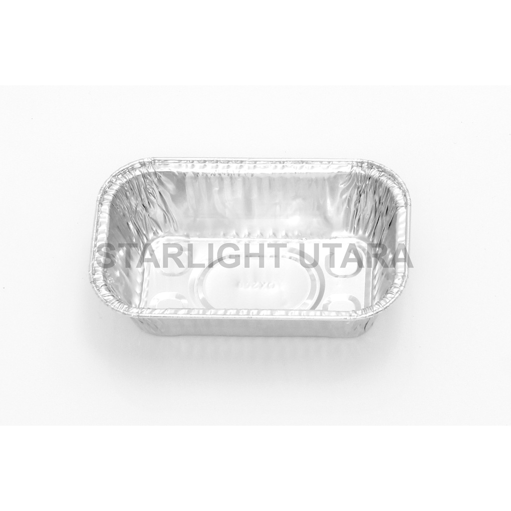 WADAH ALUMINIUM TRAY OX-250 DAN TUTUP - WADAH ALUMINIUM FOIL TRAY - OX 250