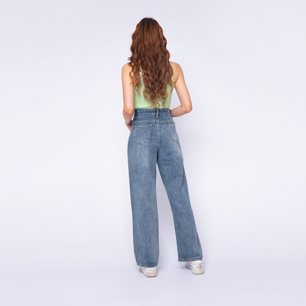 VIERLIN - Jeans 957 - CELANA JEANS BAGGY HIGHWAIST