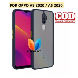 case hp OPPO A5/A9 2020 casing aero matte transparan