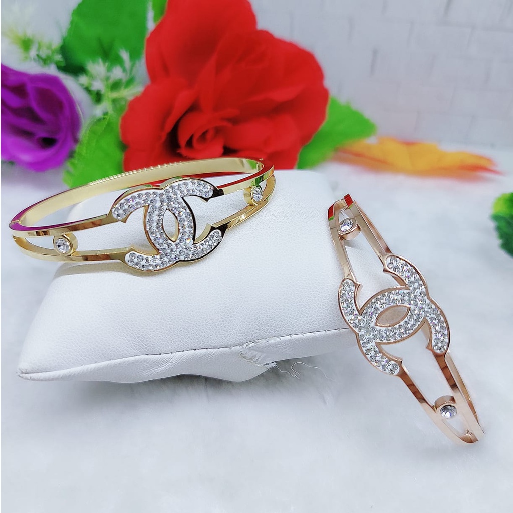 Gelang &amp; Cincin Set Titanium CC Y001