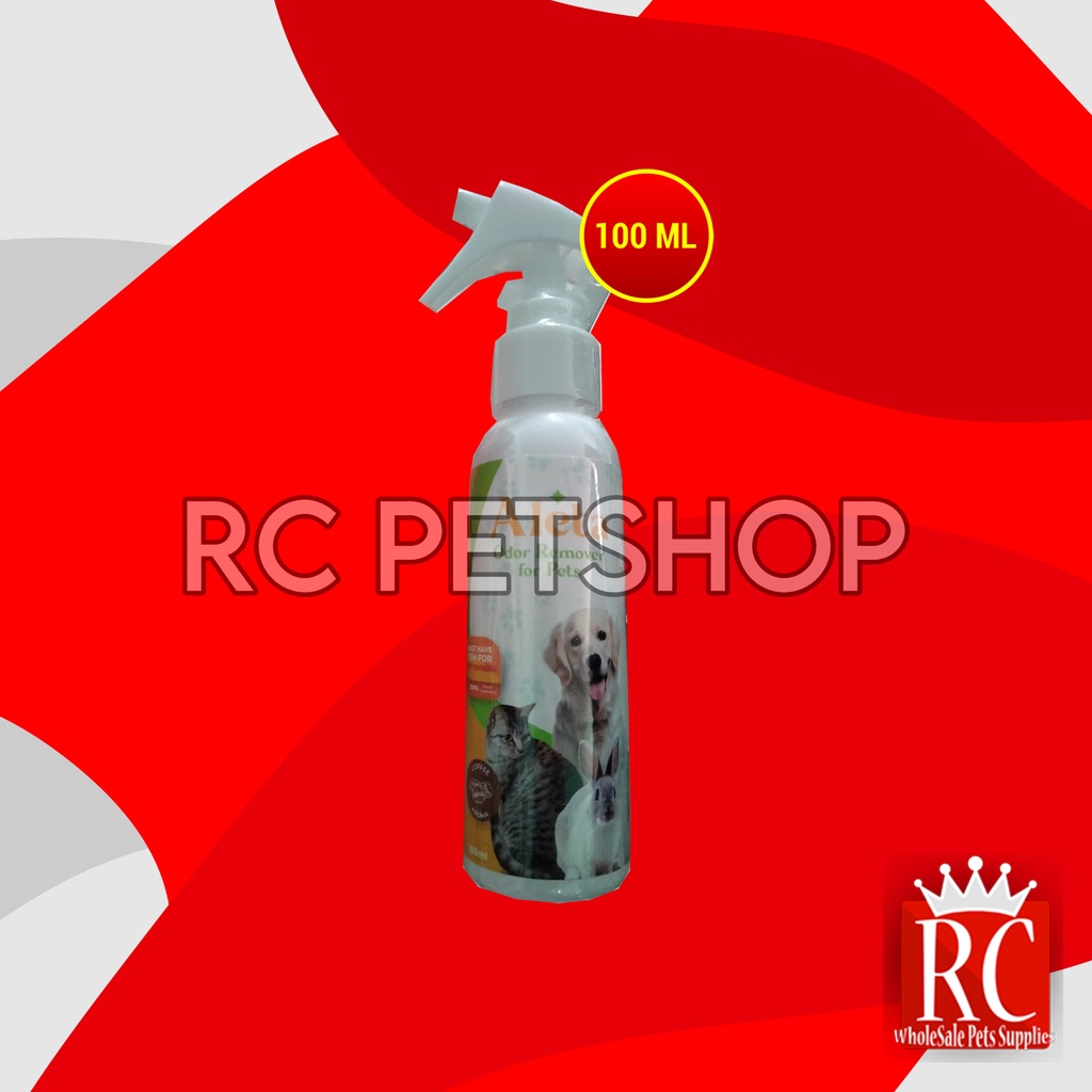 Aleta Pet Odor Remove Penghilang Bau Pipis Kandang Kucing Anjing 100ML