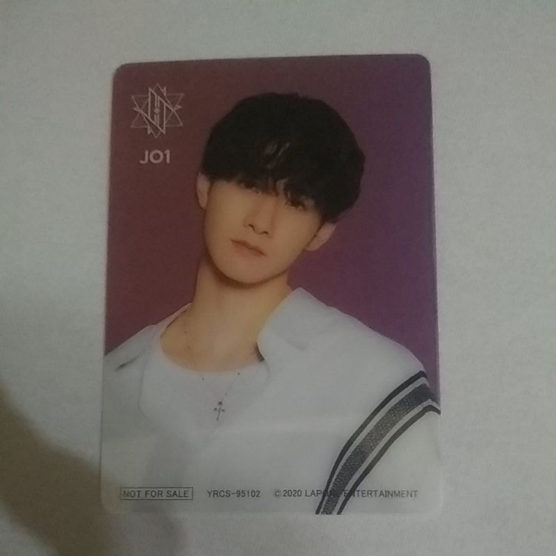 Trading card photo card Keigo JO1 The Star