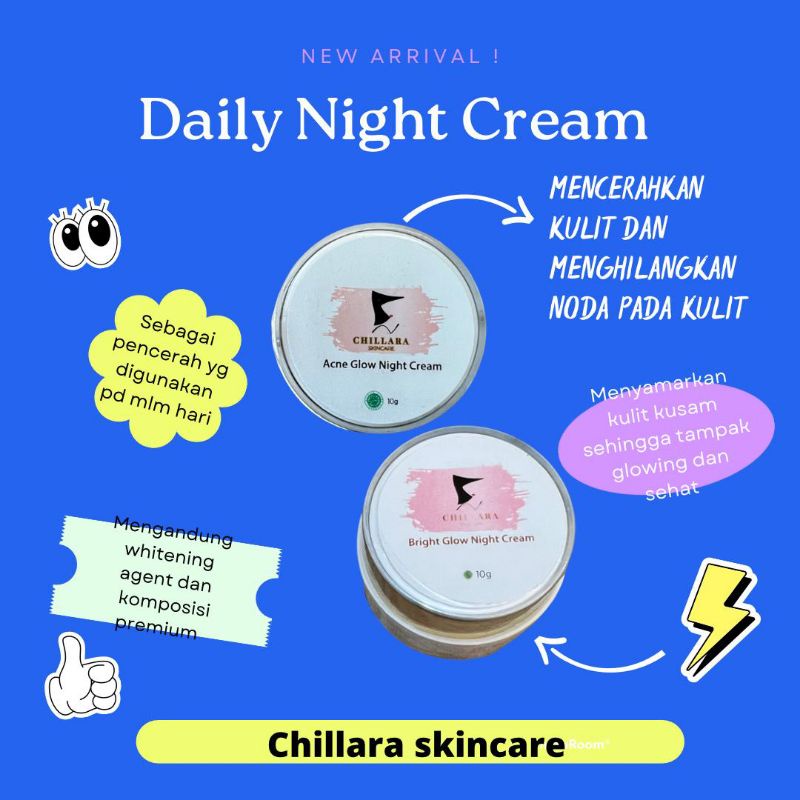 Night Cream Chillara Skincare