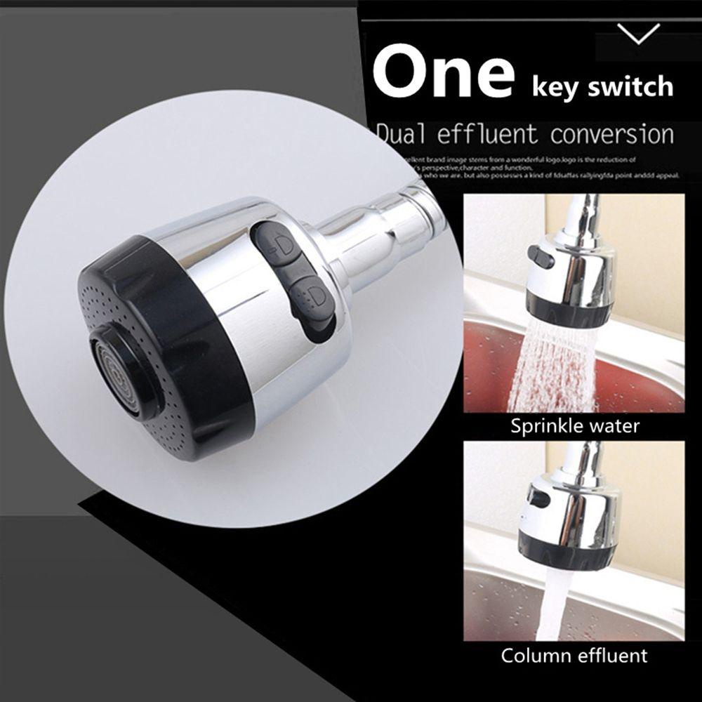 Lanfy Kran Wastafel Spout 360derajat Adjustable Dapur Kamar Mandi Pengganti Hemat Nozzle Single Handle Faucet Hose