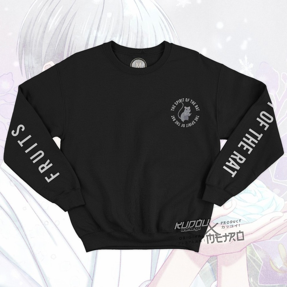 Crewneck Sohma Yuki V2 Anime Manga Fruits Basket Premium Cotton Fleece