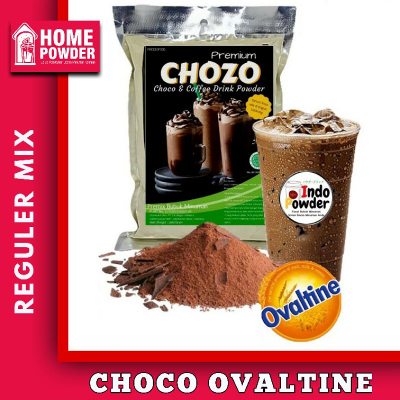 

Bubuk Minuman Drink Powder Coklat Choco Ovaltine 1kg Minuman Coklat Chozo