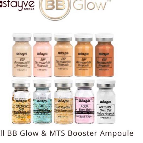 ♟ SERUM Stayve EGF Peptide Gold Ampoule (Per 1 BOTOL) - MTS / BB Glow / AQUA ORIGINAL ✧