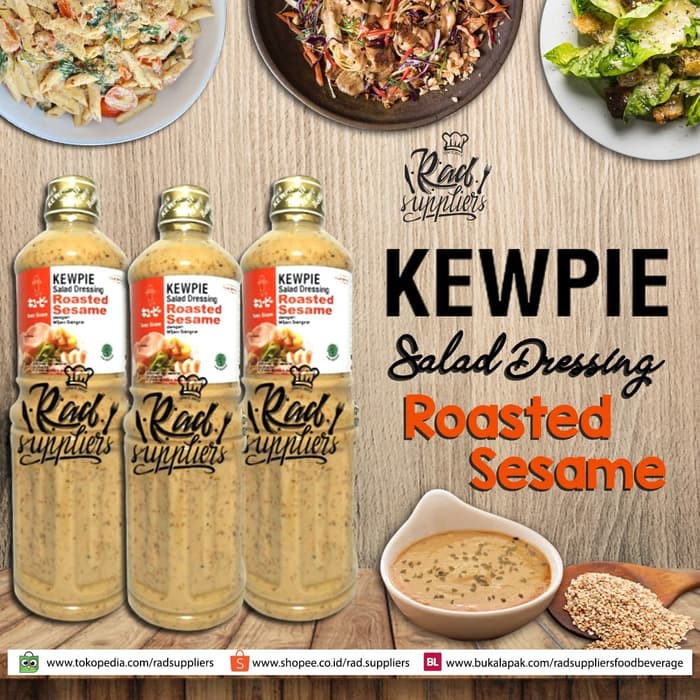 Flash Sale Kewpie Salad Dressing Roasted Sesame 1liter Rasa Kualitas Terbaik Shopee Indonesia