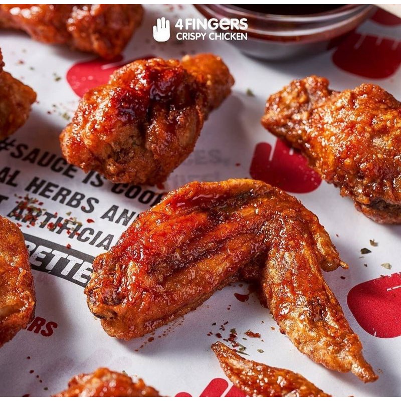 Ayam 4Fingers 4 Finger Crispy Chicken Wing Signature.
