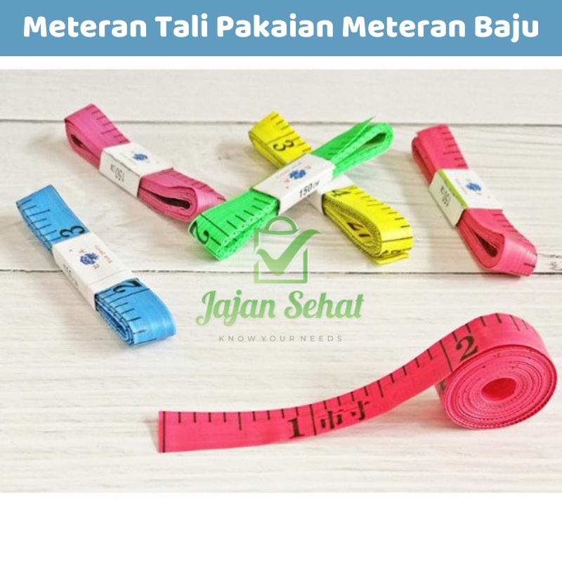 Meteran Tali Pakaian Meteran Baju