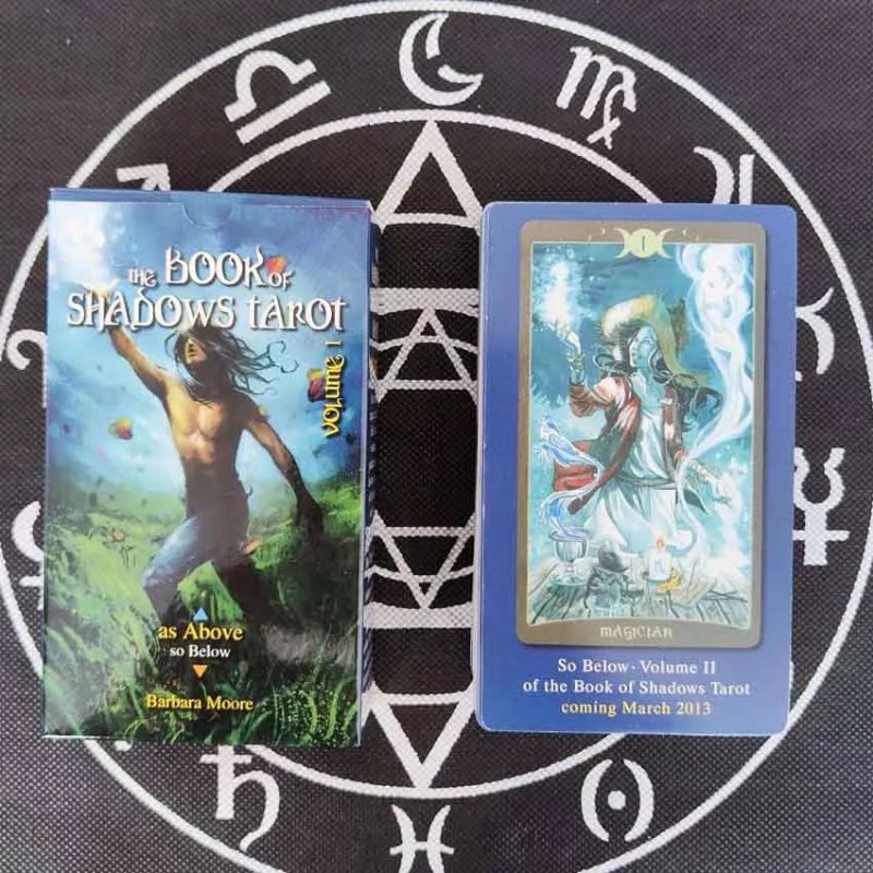 Book of Shadows Tarot 12x7cm include guide paper