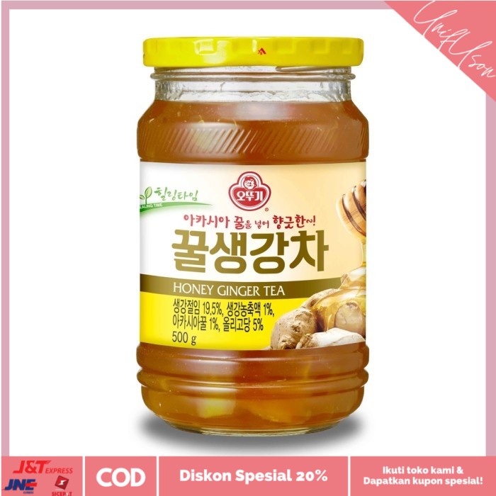 

⭐COD⭐ Honey ginger tea - teh madu jahe korea 500gr
