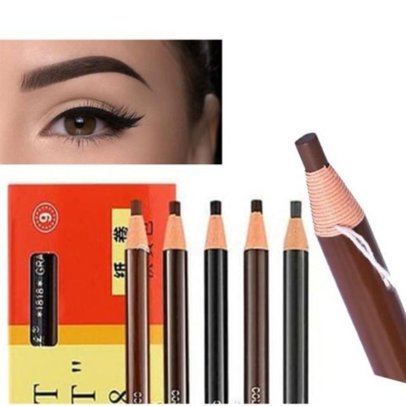 [1 KG 48 pcs] PENSIL ALIS TARIK BENANG / CELAK TARIK BENANG GROSIR