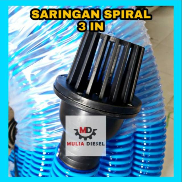 Saringan Selang 3 in Klep Foot Valve mesin pompa air alkon