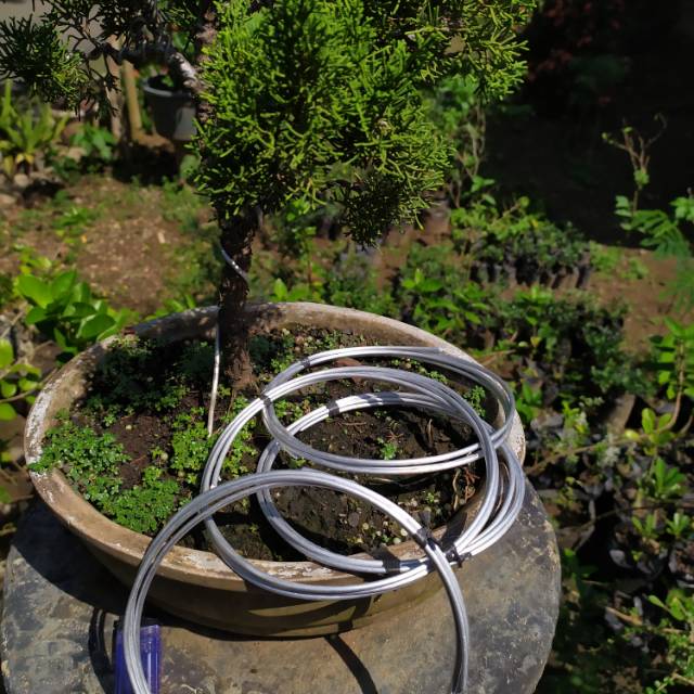 Kawat bonsai alumunium