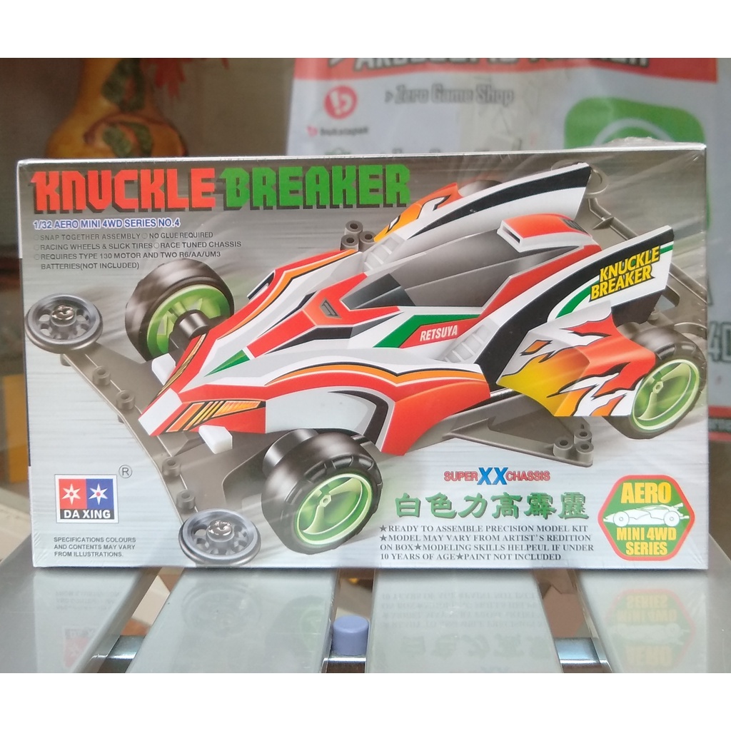 Mainan Mobil Mini 4WD Knuckle Breaker Daxing