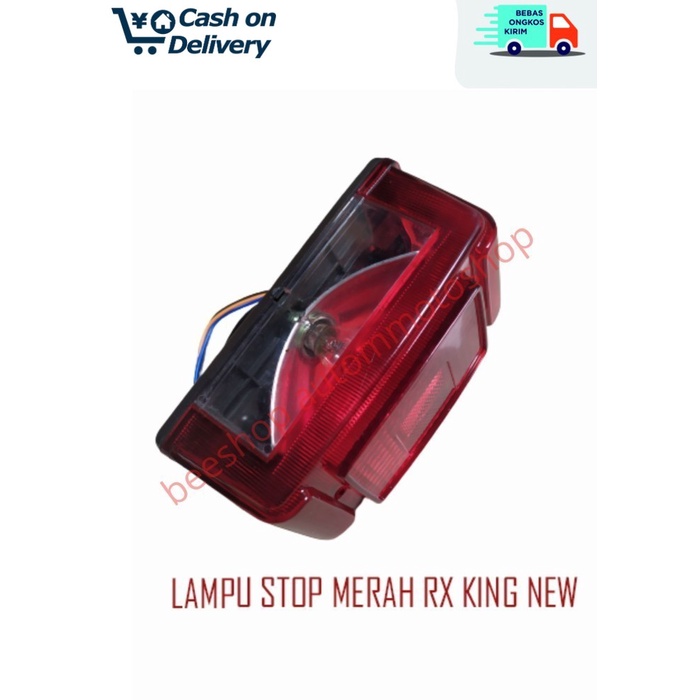 COD mika kaca lampu stop belakang yamaha rx king lama old